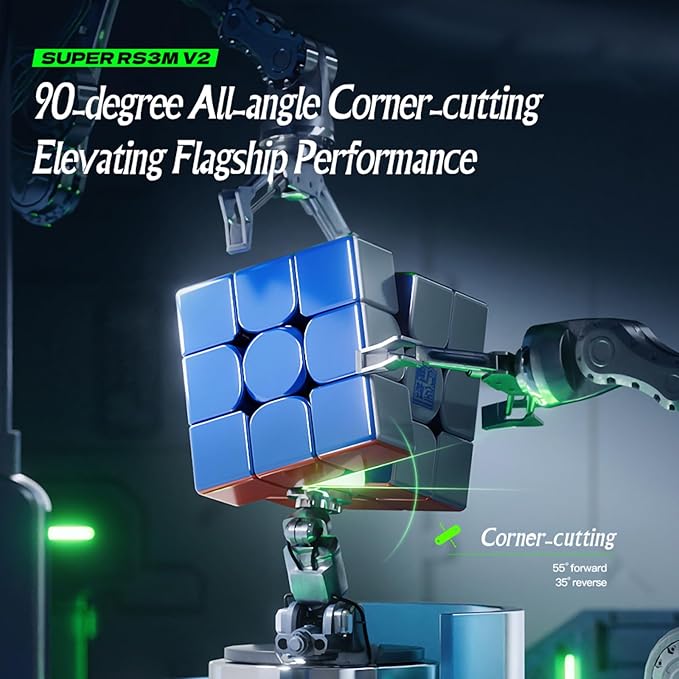 Moyu SUPER RS3M V2 3x3 cube ball core UV (Coated version)