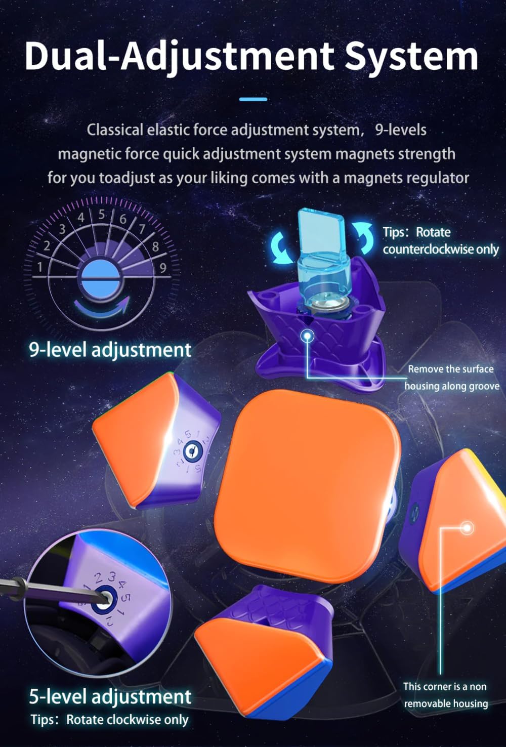 MOYU Weilong Skewb Maglev 3x3