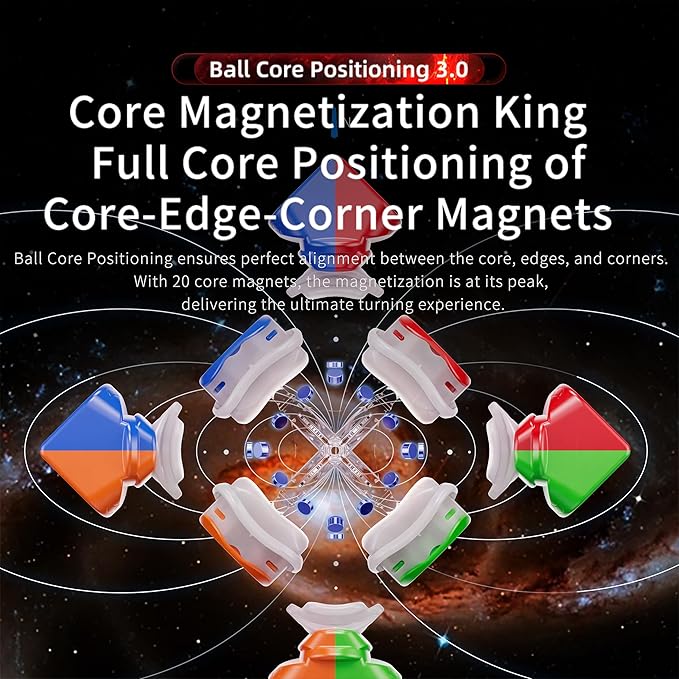 MOYU WEILONG WRM V10 Maglev ball-core 20 magnets UV coated version