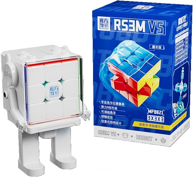 Moyu RS3M V5 3x3 Magnetic cube(maglev +ball-core)+displayer