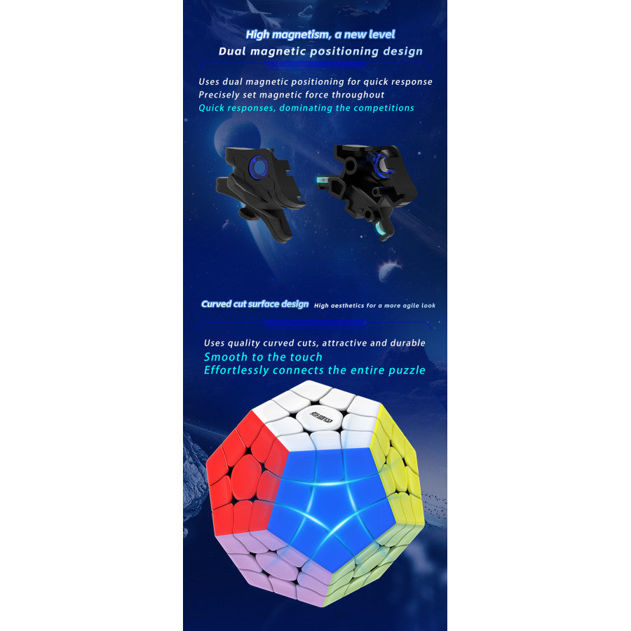 DianSheng Galaxy Megaminx 3x3 Magnetic