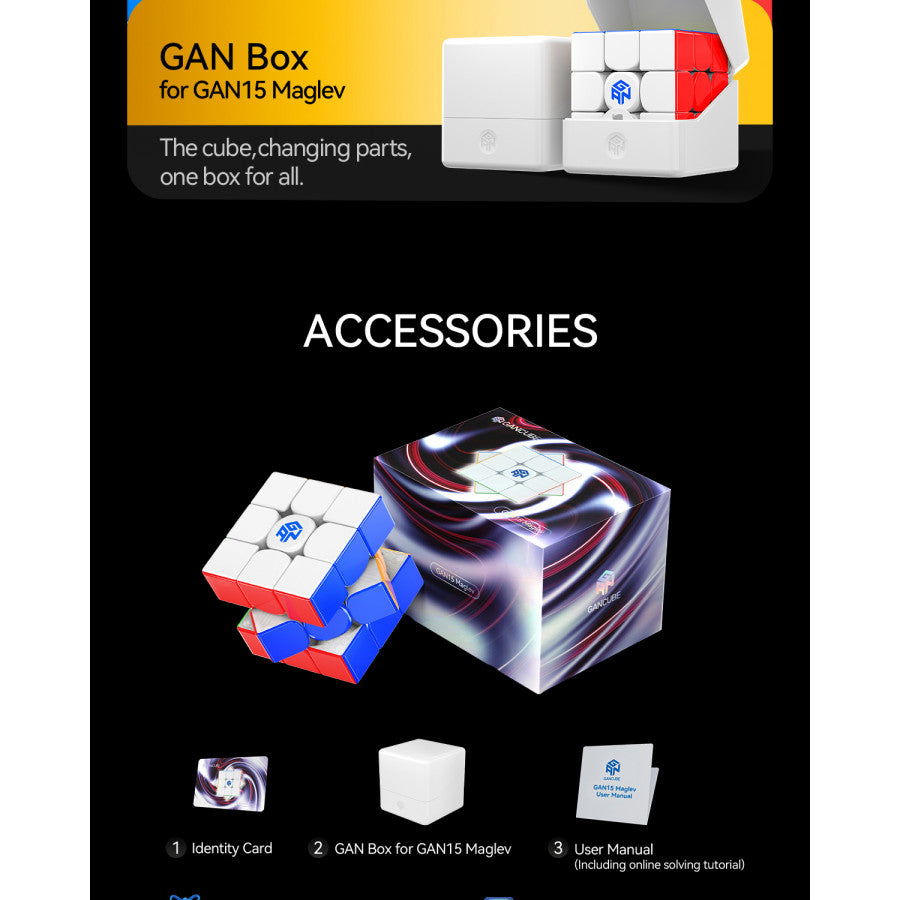 Gan 15 MagLev 3x3 UV