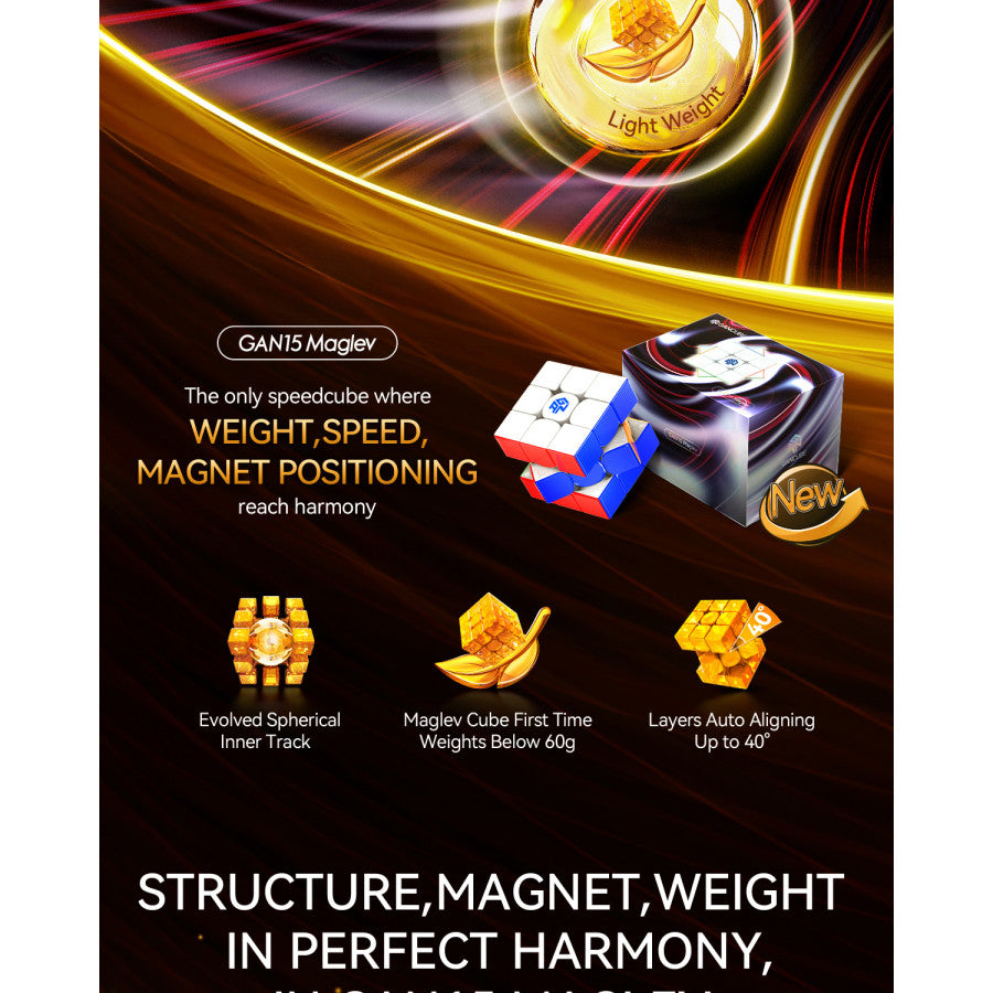 Gan 15 MagLev 3x3 UV