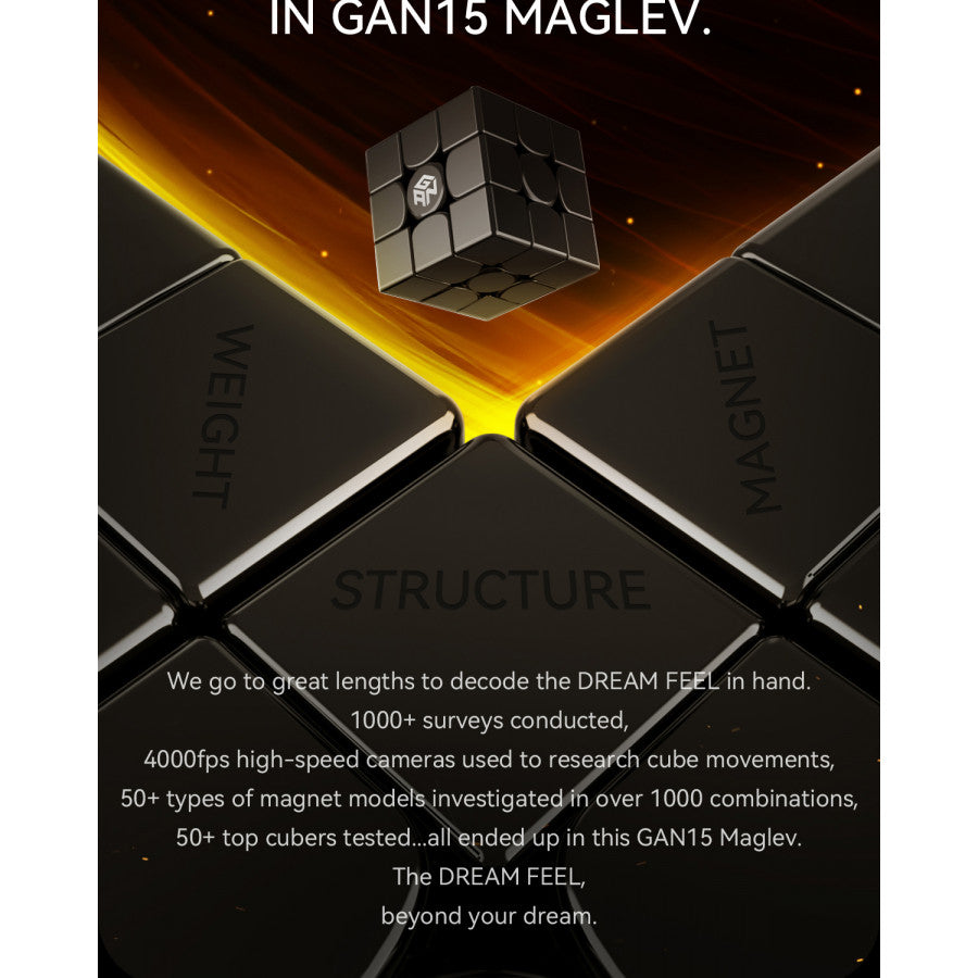 Gan 15 MagLev 3x3 UV