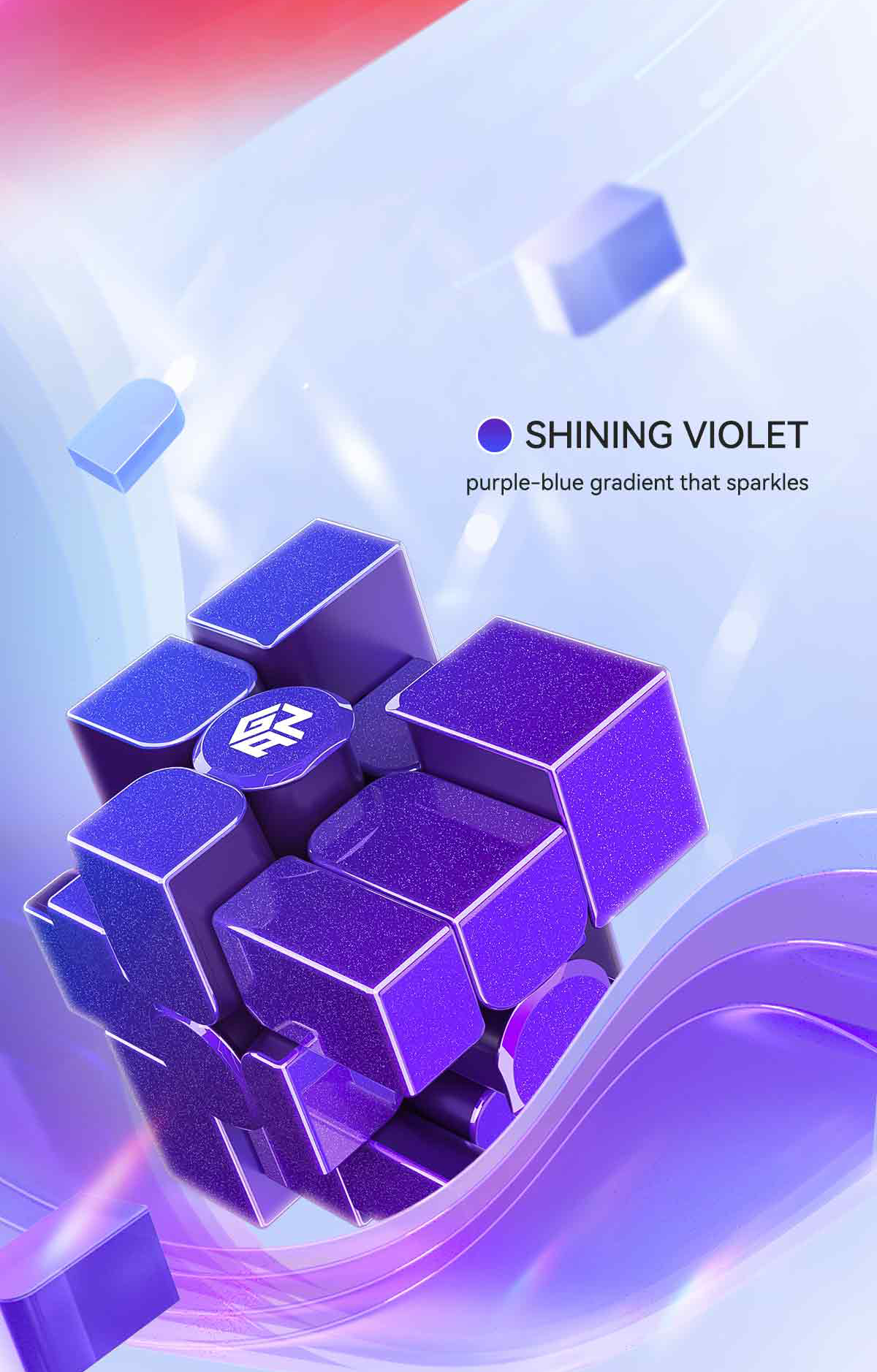 Gan Mirror Cube( Red UV Version)