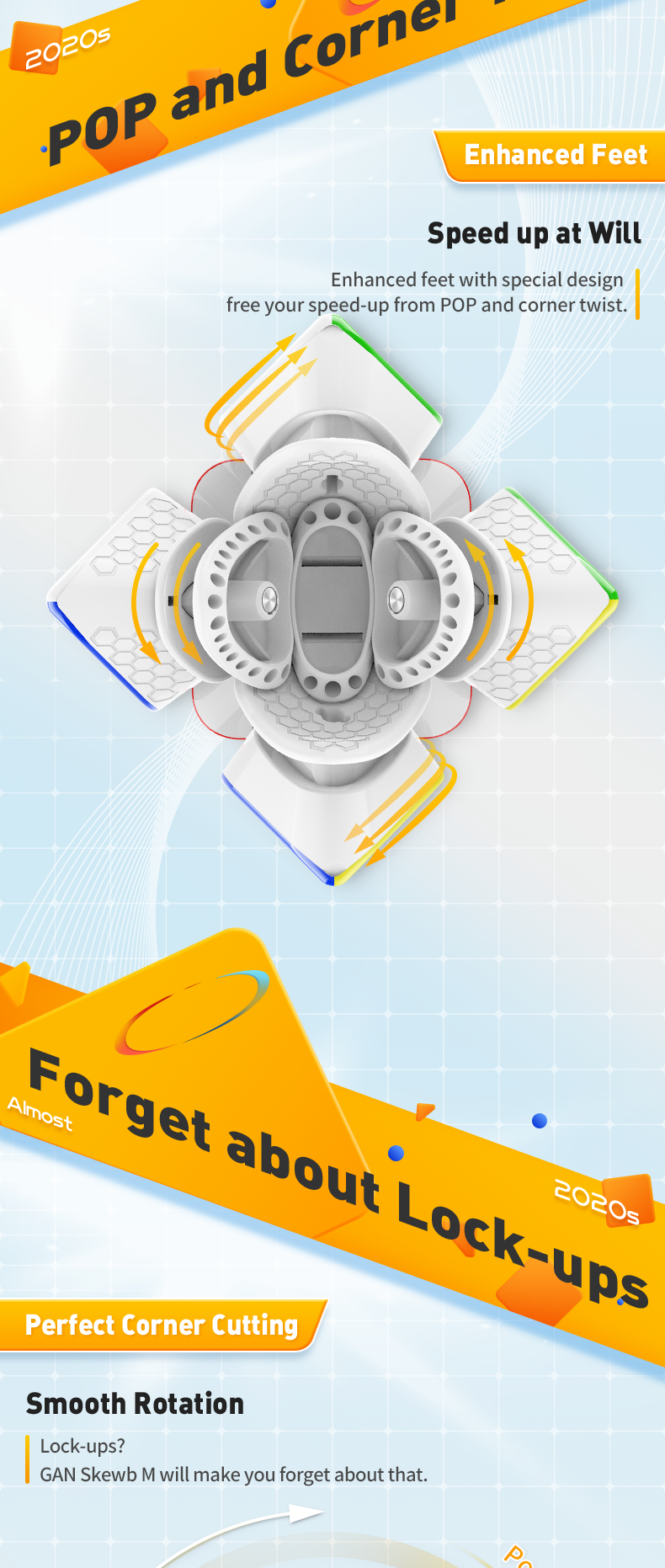 Gan Skewb( Core Positioning Edition)
