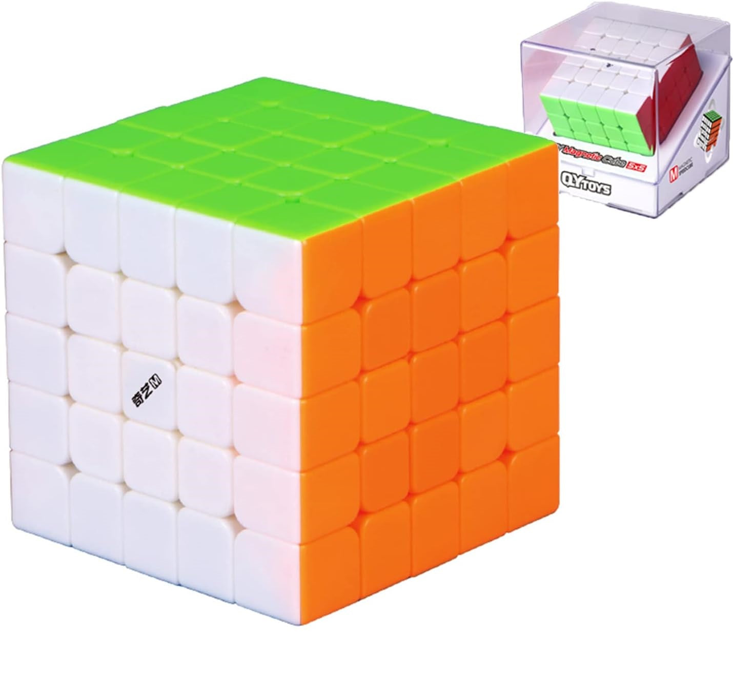 QiYi MS 5X5 Speed Cube（Magnetic version)