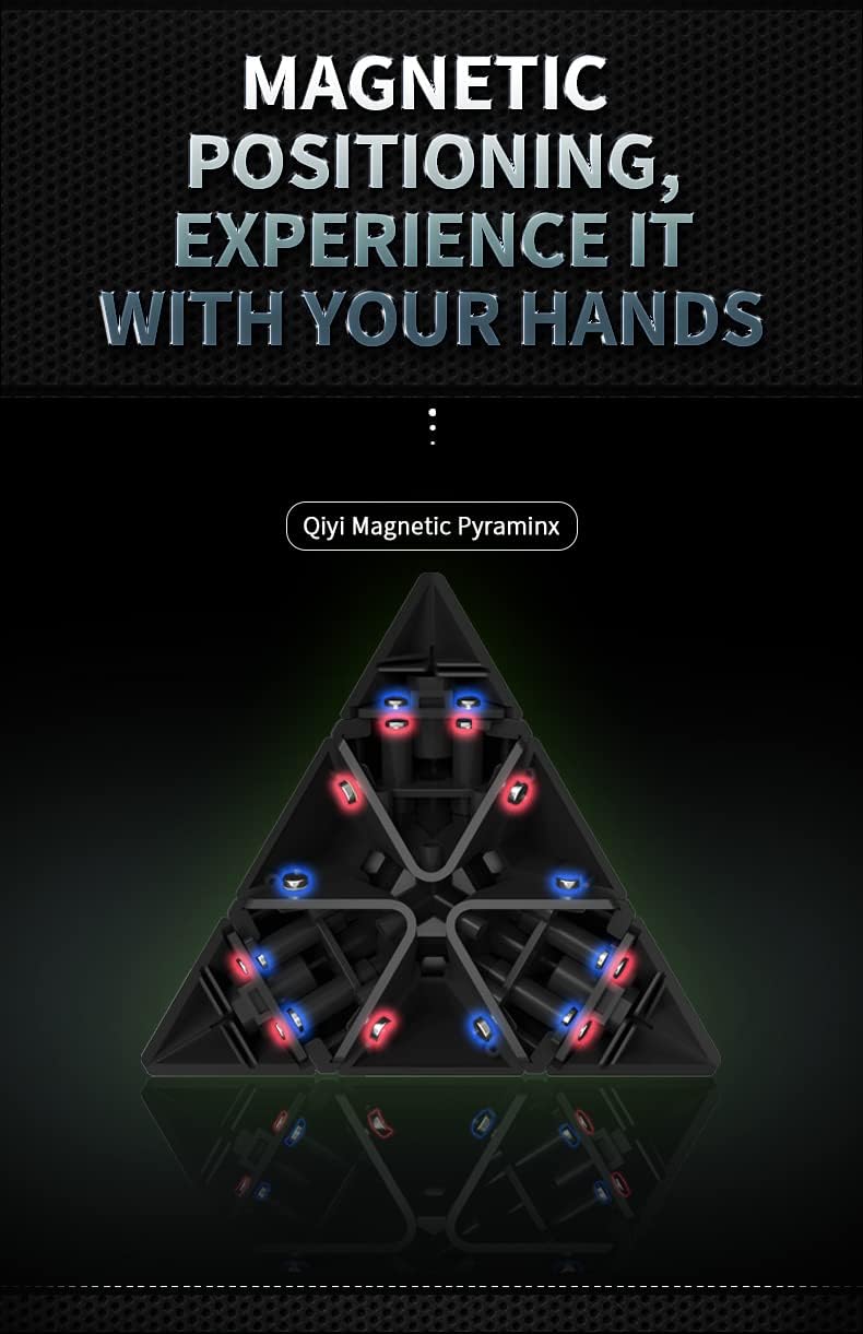 QiYi MS Pyramid Speed Cube（Magnetic version)