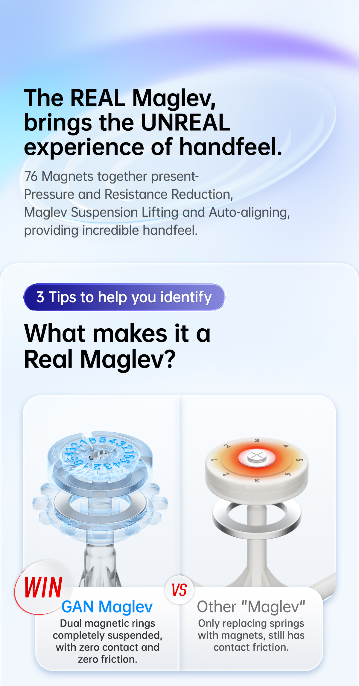 GAN 356 Maglev (frosted)